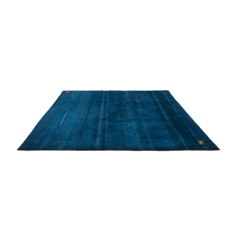 Gabbeh Rug - Indus square  - 255 x 250 cm - blue