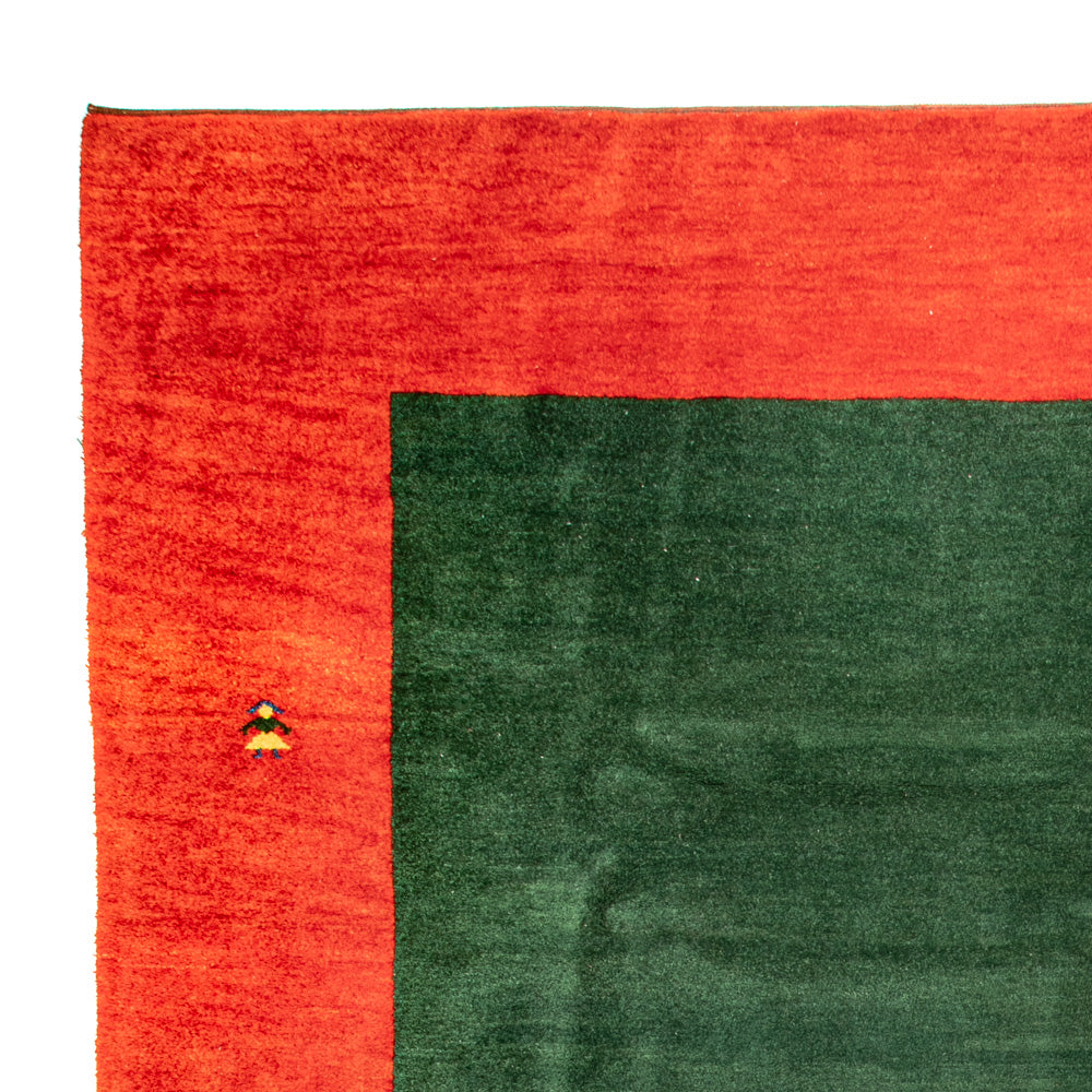 Gabbeh Rug - Indus - Royal - 402 x 316 cm - green