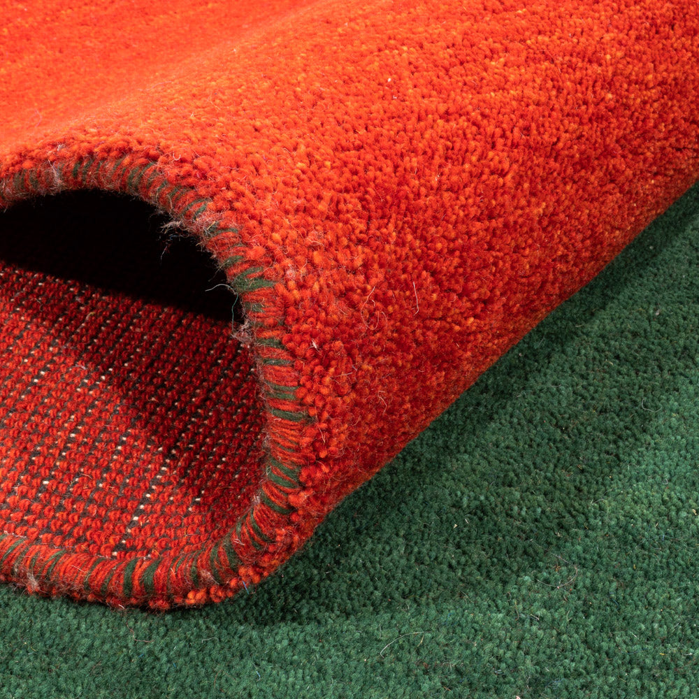 Gabbeh Rug - Indus - Royal - 402 x 316 cm - green