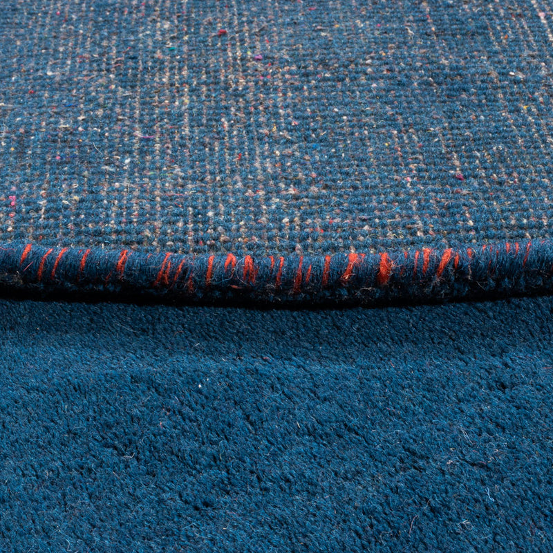 Gabbeh Rug - Indus round  - 190 x 190 cm - blue