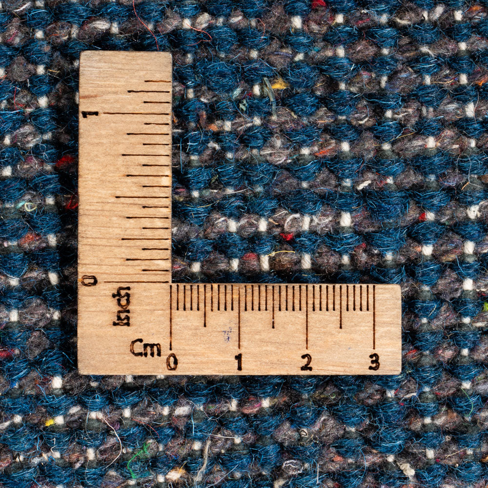 Gabbeh Rug - Indus round  - 190 x 190 cm - blue