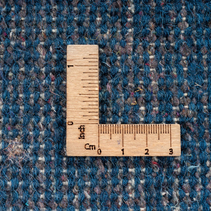 Gabbeh Rug - Indus round  - 196 x 196 cm - blue