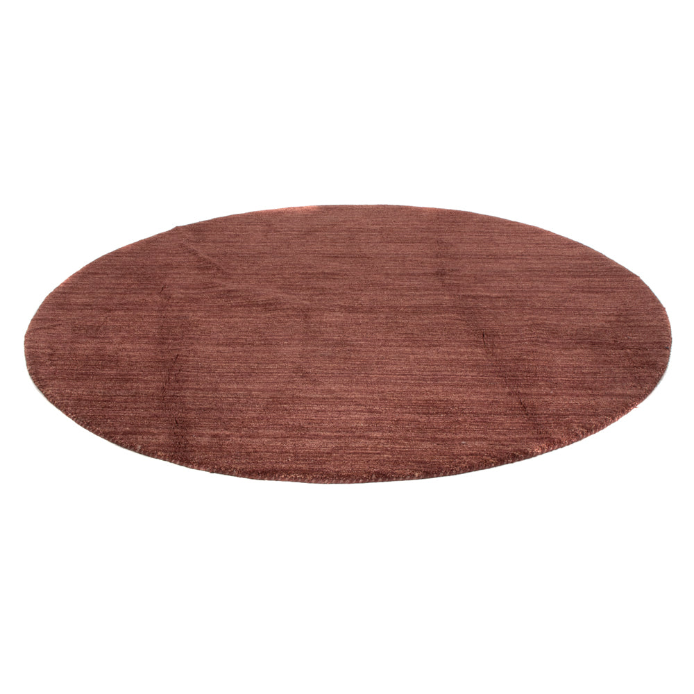 Rug round  - 189 x 189 cm - brown