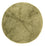 High-Pile Rug round  - 200 x 200 cm - olive green