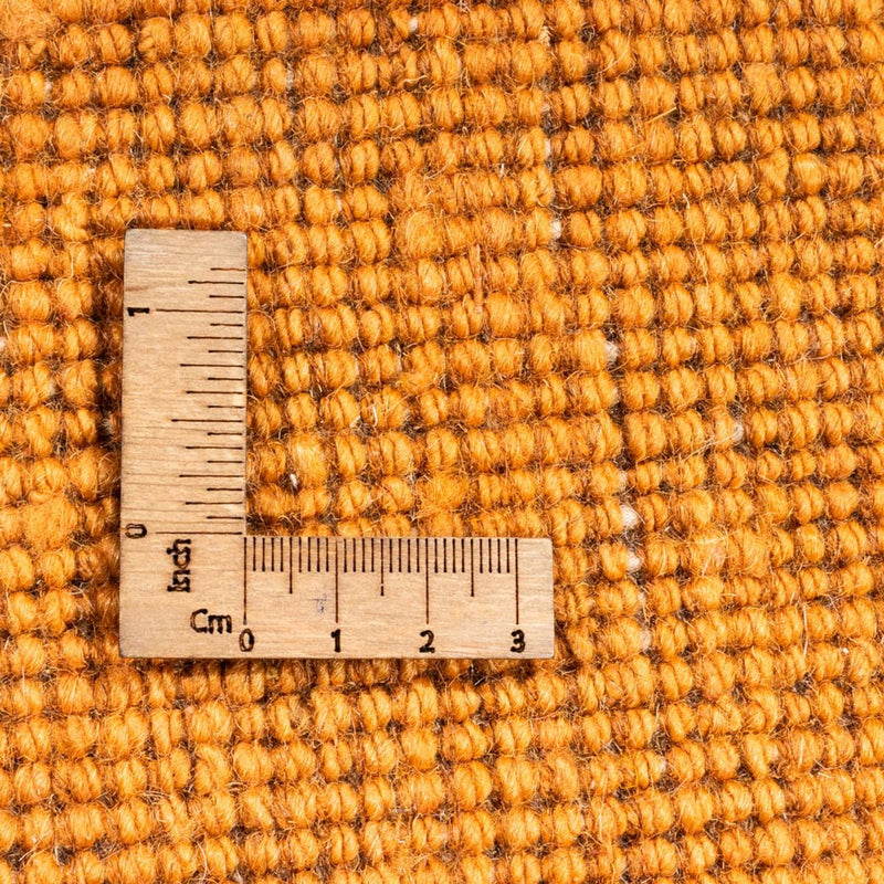 High-Pile Rug round  - 200 x 200 cm - gold