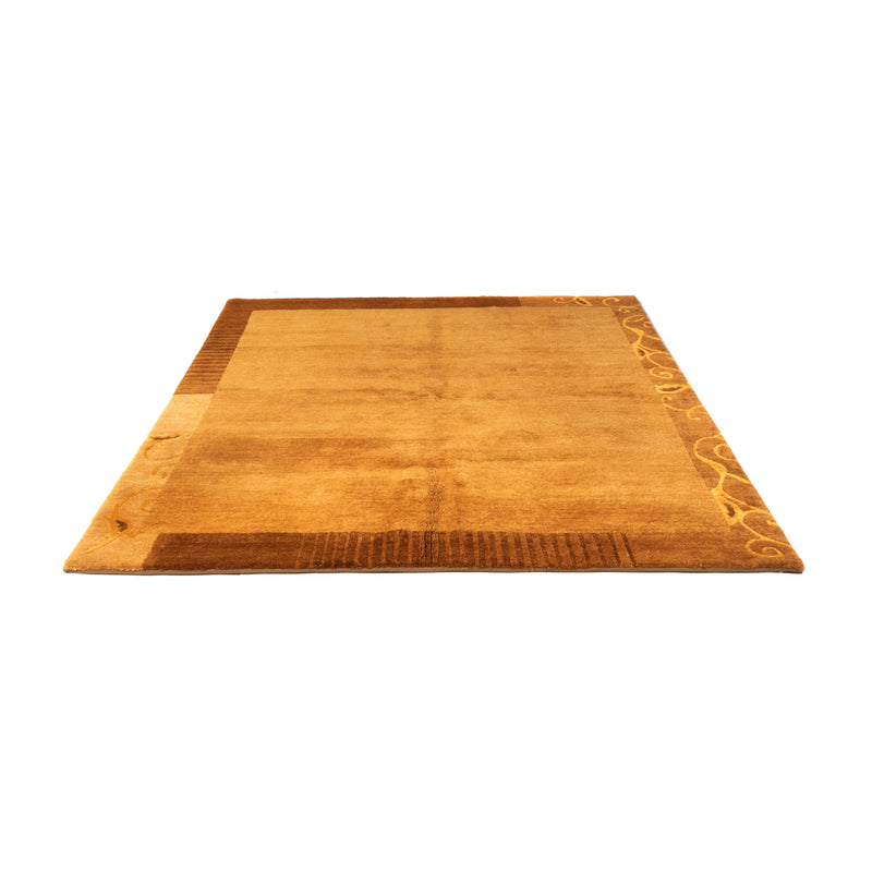 Nepal Rug square  - 207 x 199 cm - rust