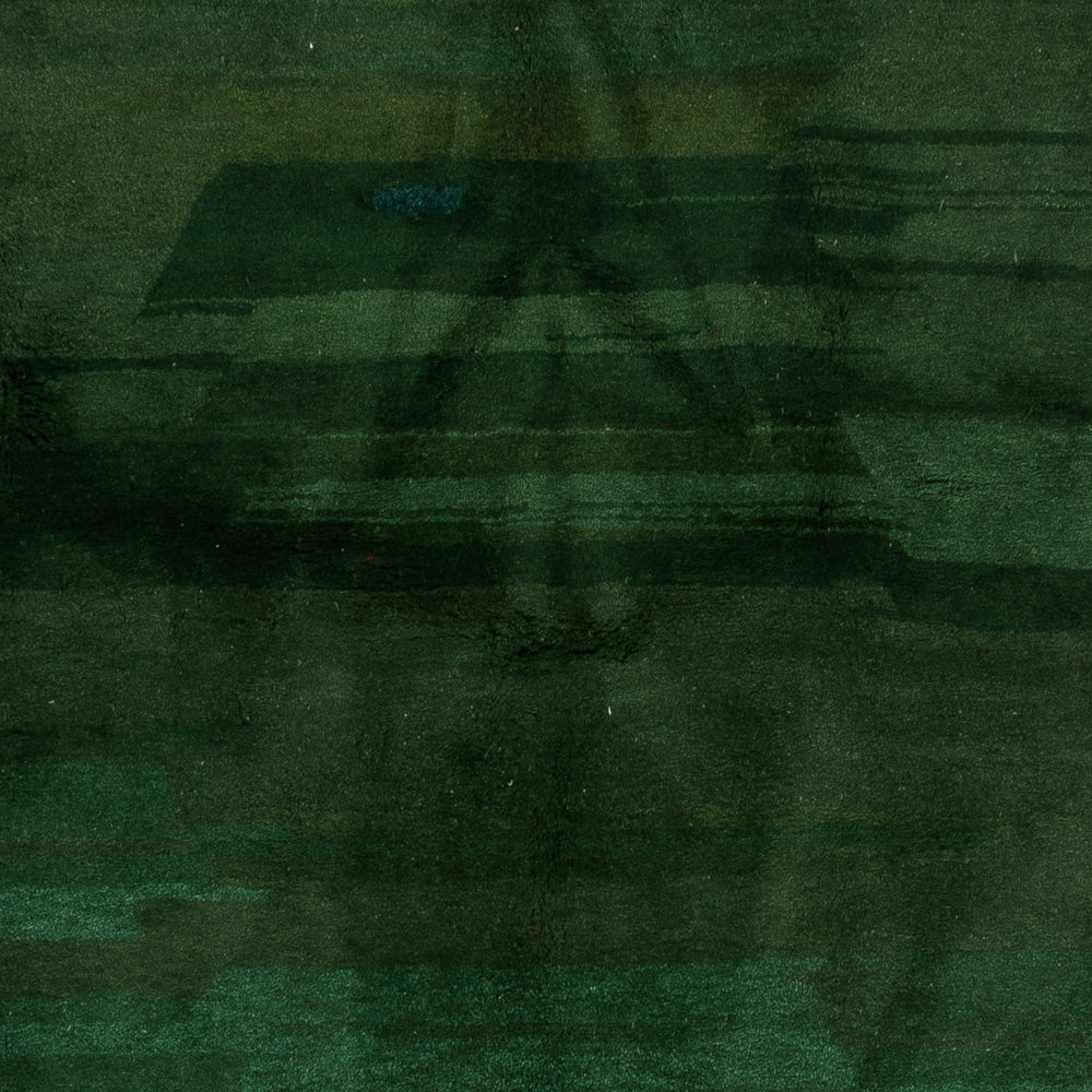 Gabbeh Rug - Indus square  - 205 x 196 cm - green