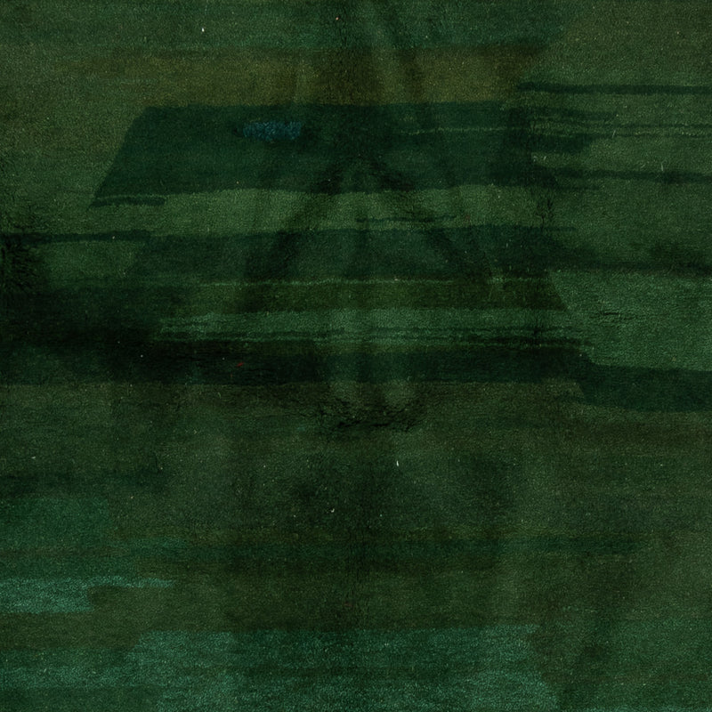 Gabbeh Rug - Indus square  - 205 x 196 cm - green