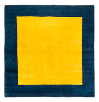 Gabbeh Rug - Indus square  - 252 x 247 cm - yellow