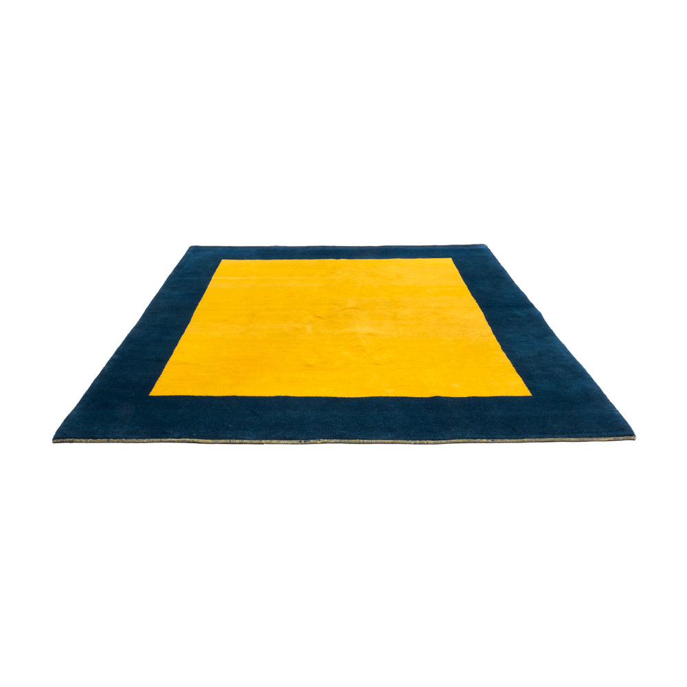 Gabbeh Rug - Indus square  - 252 x 247 cm - yellow