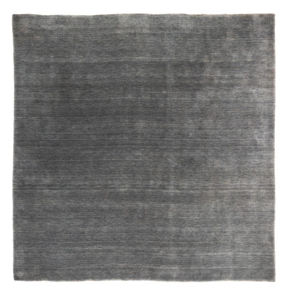 Gabbeh Rug - Loribaft Softy square  - 250 x 250 cm - grey