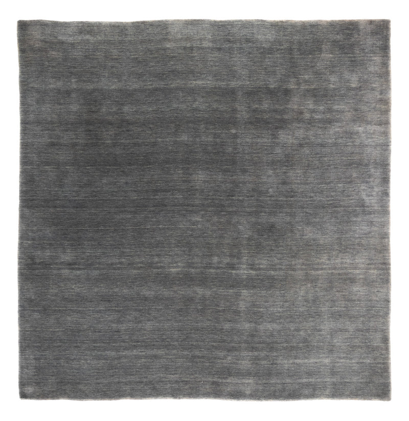 Gabbeh Rug - Loribaft Softy square  - 250 x 250 cm - grey
