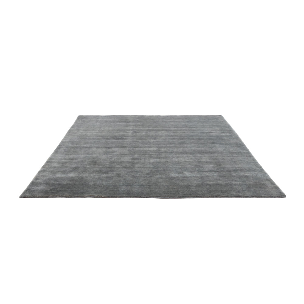 Gabbeh Rug - Loribaft Softy square  - 250 x 250 cm - grey