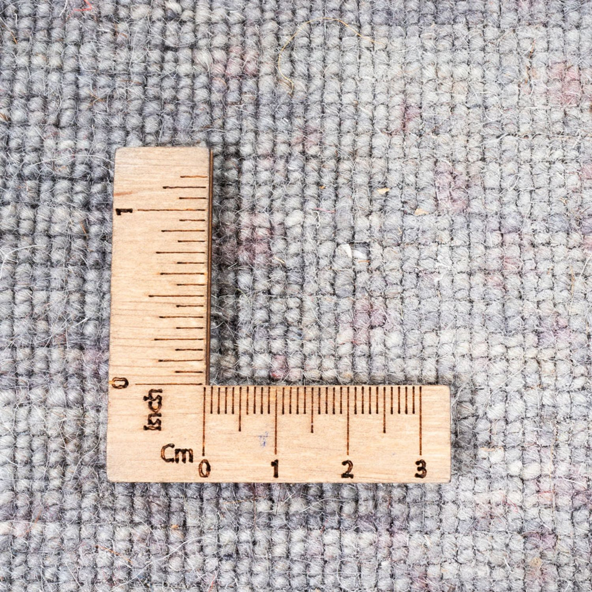 Gabbeh Rug - Loribaft Softy square  - 250 x 250 cm - grey