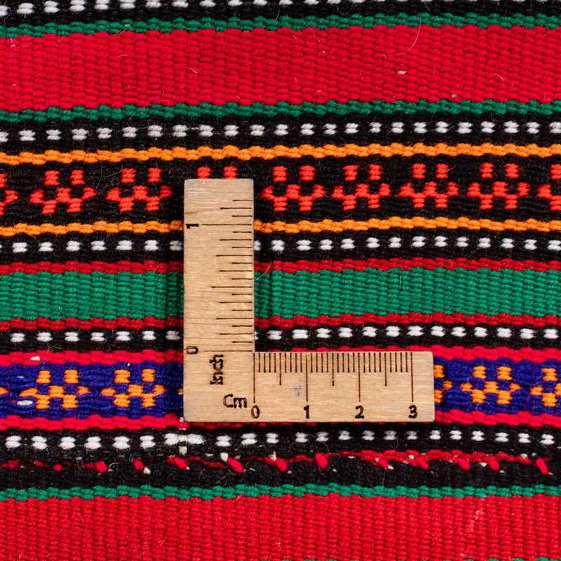 Kelim Rug - Old square  - 240 x 238 cm - red