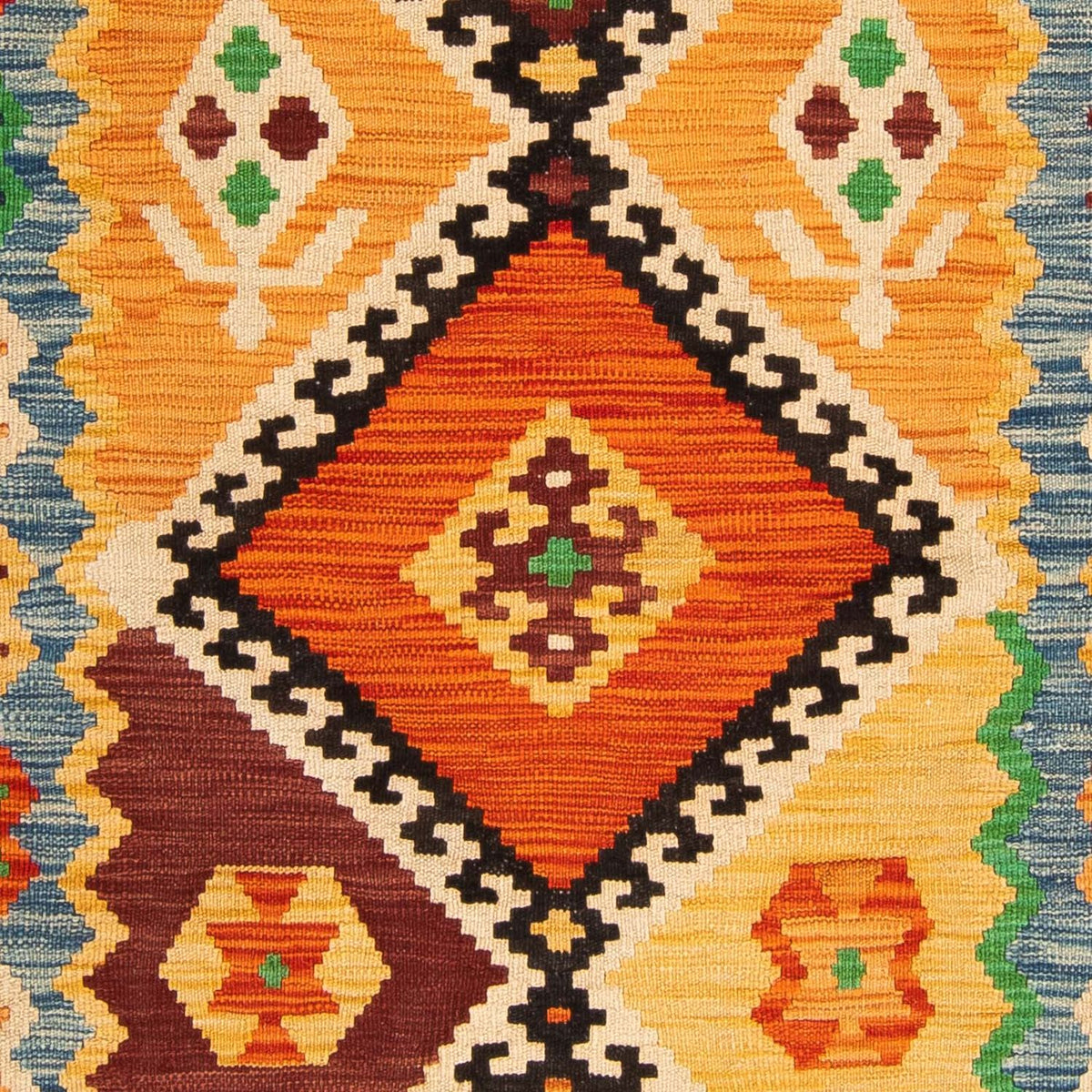 Kelim Rug - Splash - 178 x 127 cm - multicolored