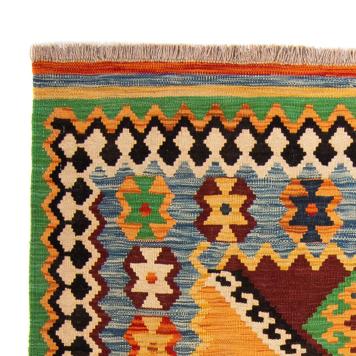 Kelim Rug - Splash - 178 x 127 cm - multicolored