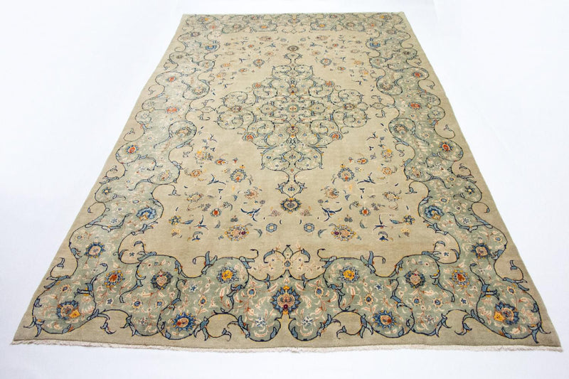 Perser Rug - Keshan - 420 x 290 cm - beige