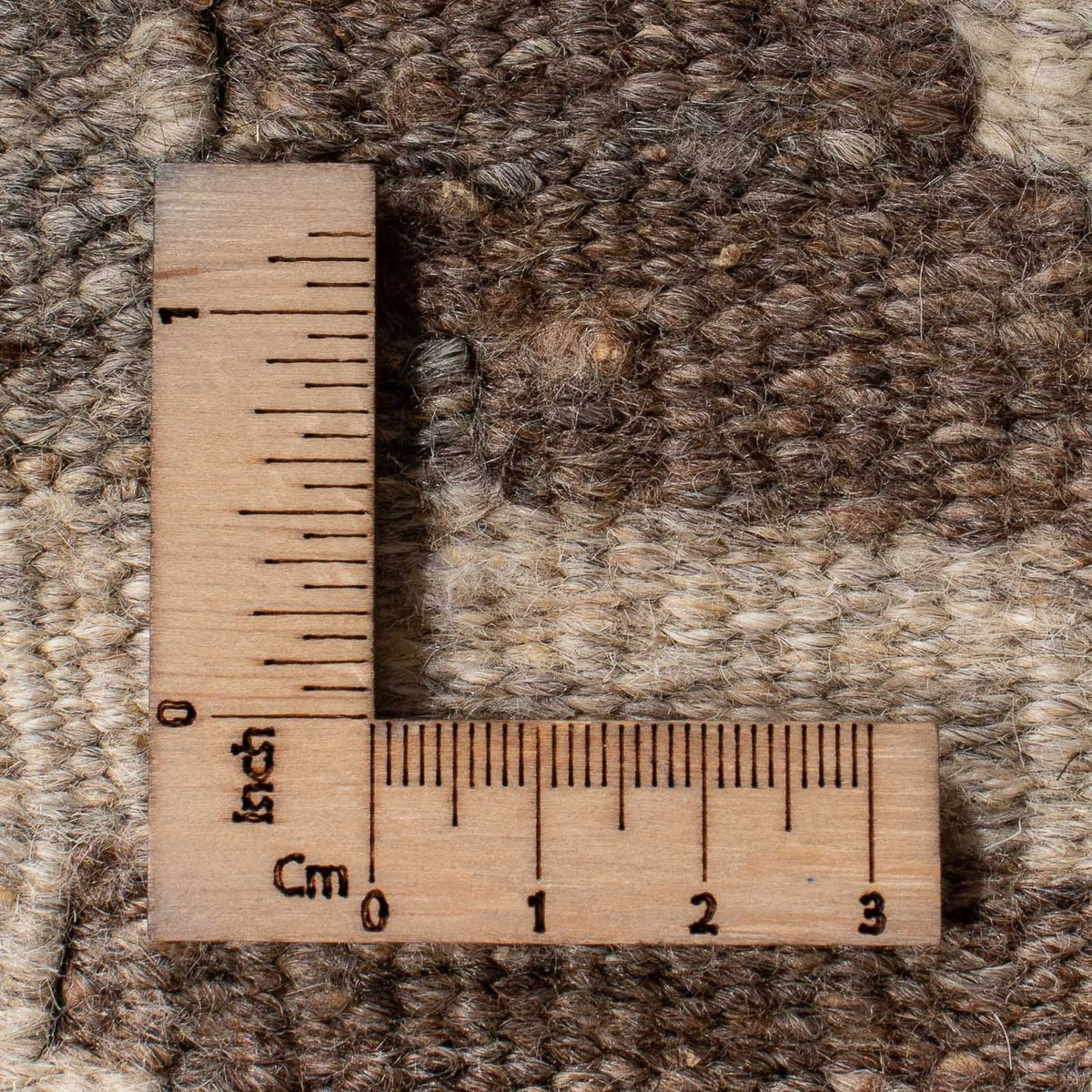 Kelim Rug - Splash - 193 x 157 cm - natural