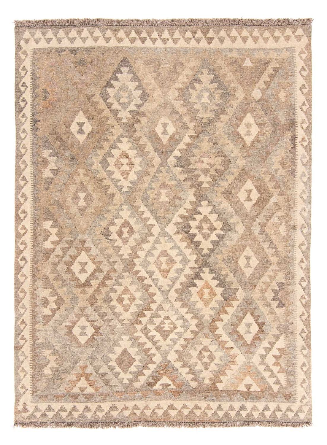 Kelim Rug - Trendy - 205 x 151 cm - beige
