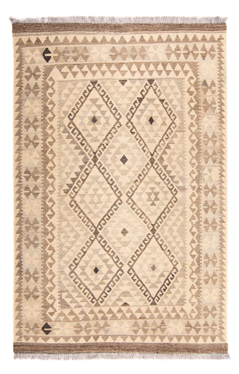 Kelim Rug - Splash - 190 x 130 cm - beige