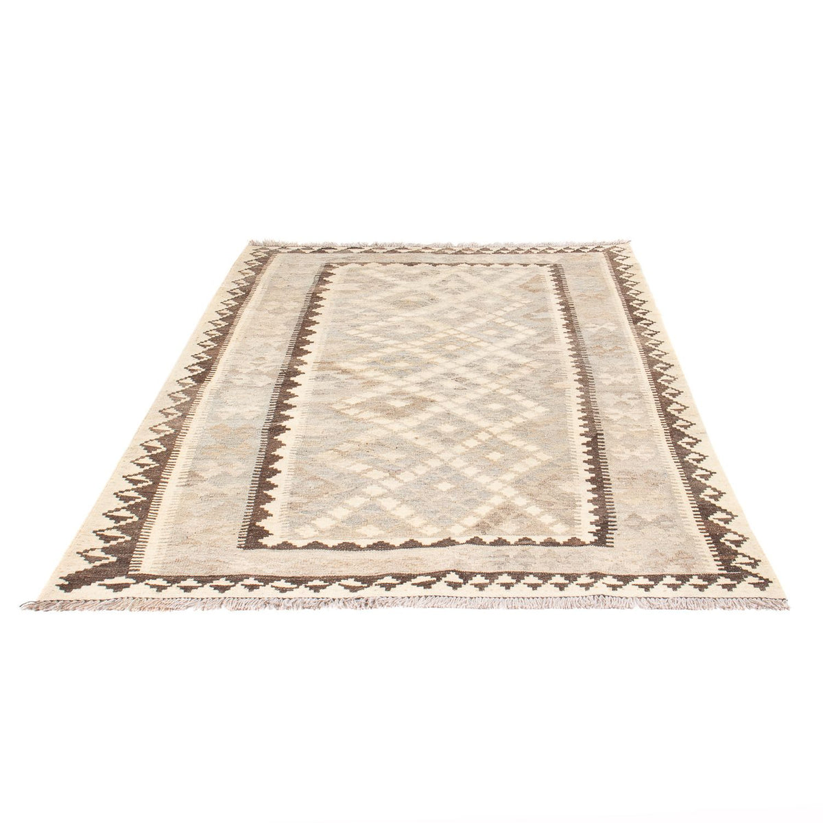 Kelim Rug - Splash - 196 x 134 cm - natural