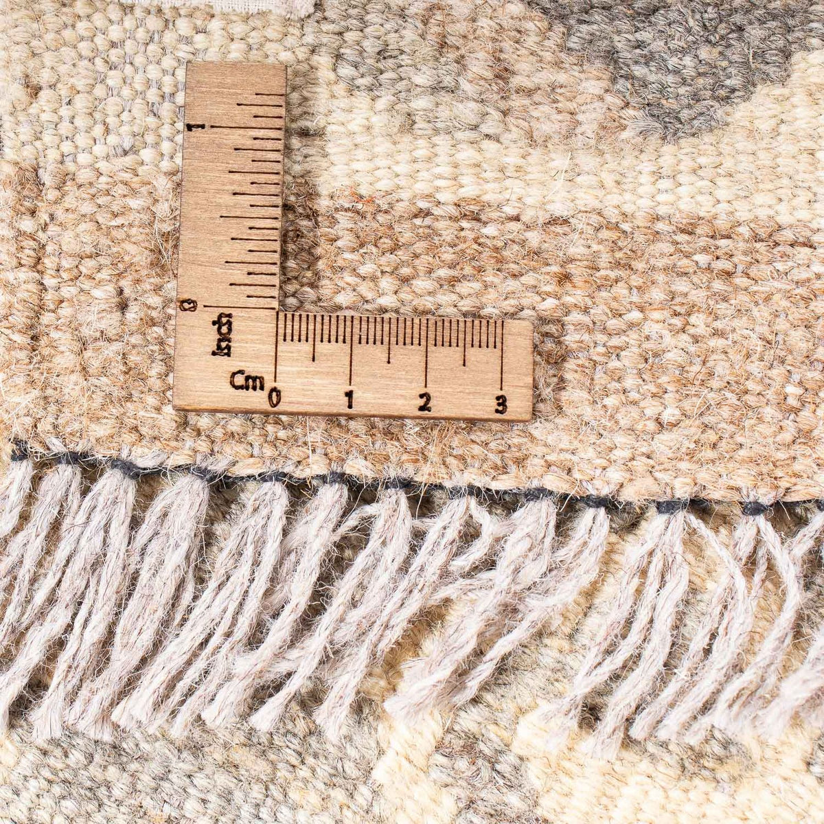 Kelim Rug - Splash - 203 x 121 cm - beige