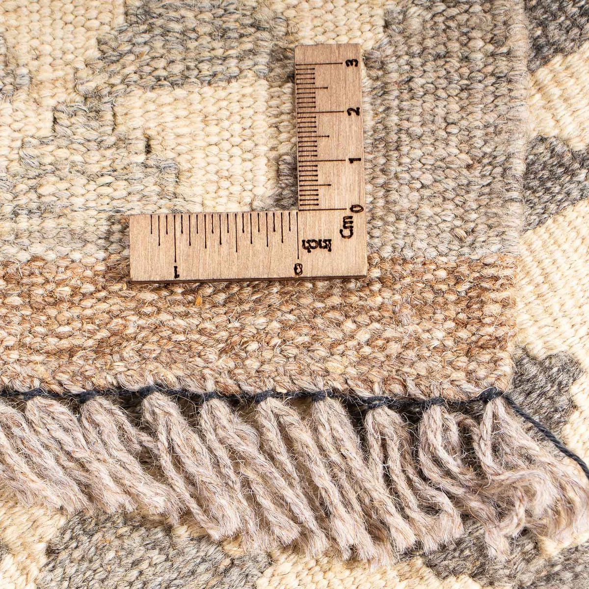 Kelim Rug - Splash - 174 x 127 cm - light brown