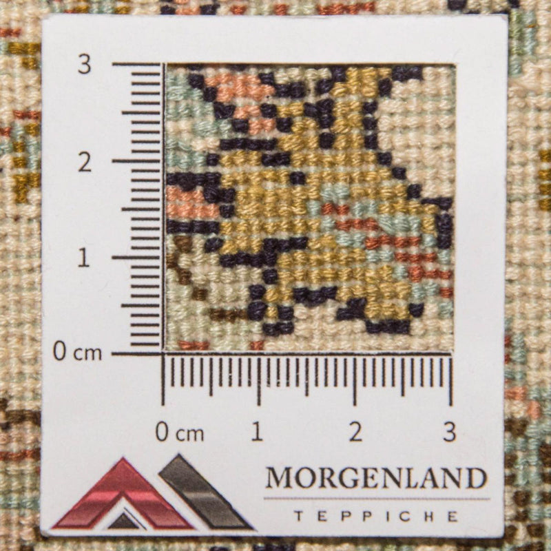 Silk Rug - Kashmir Silk - 95 x 62 cm - beige