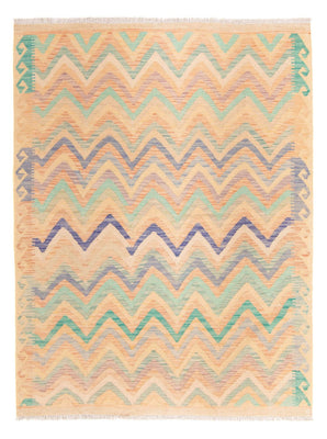 Kelim Rug - Splash - 203 x 152 cm - multicolored