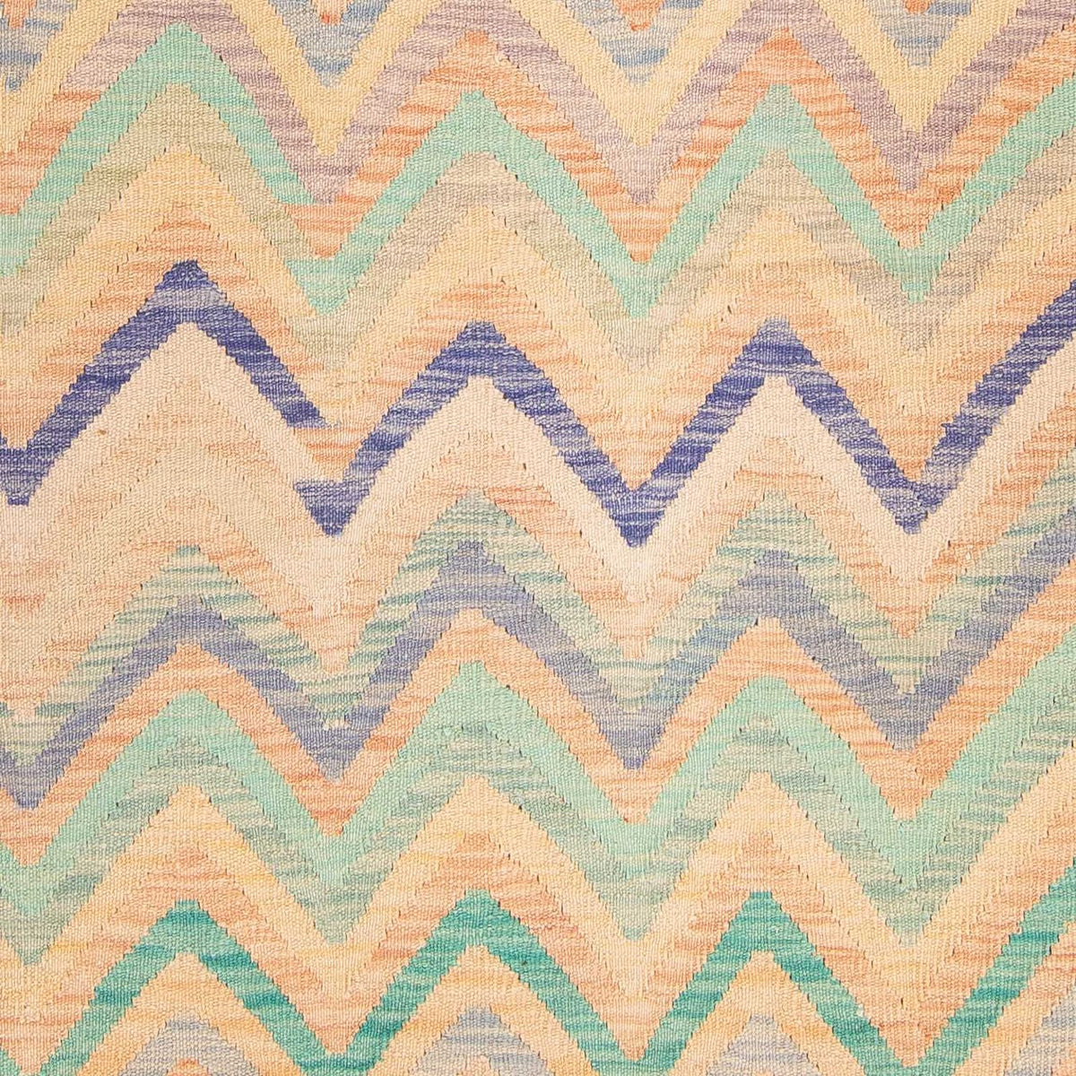 Kelim Rug - Splash - 203 x 152 cm - multicolored