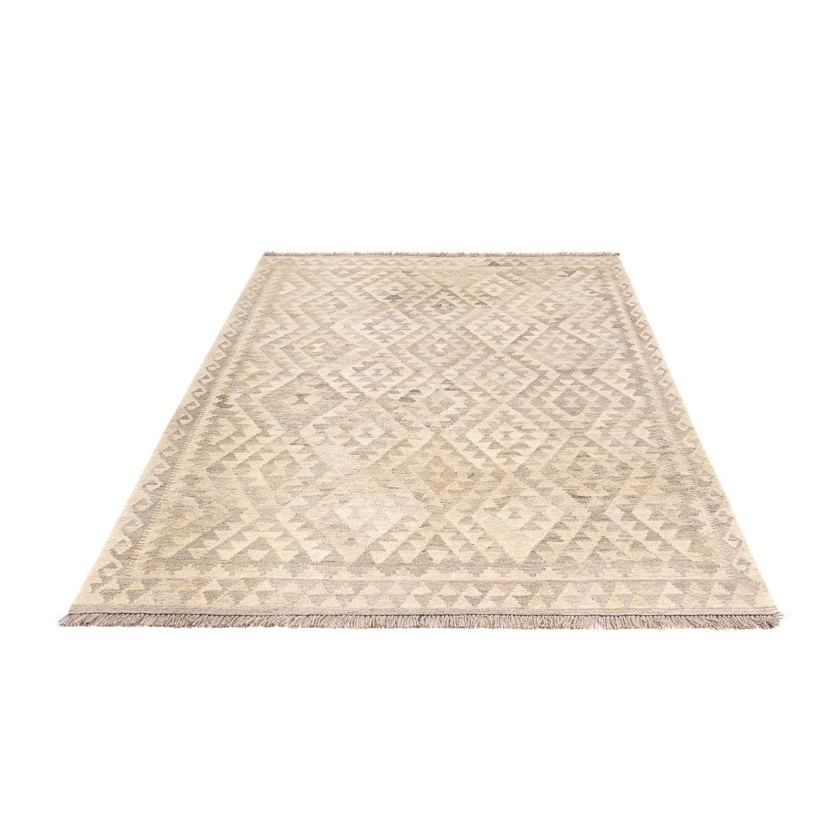 Kelim Rug - Splash - 210 x 154 cm - beige