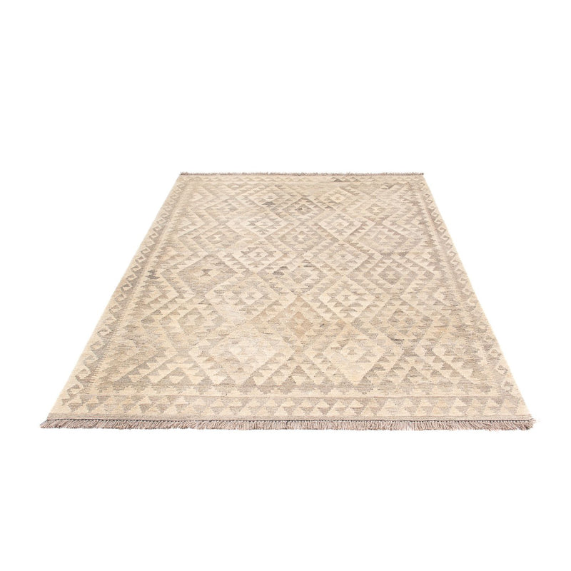 Kelim Rug - Splash - 210 x 154 cm - beige