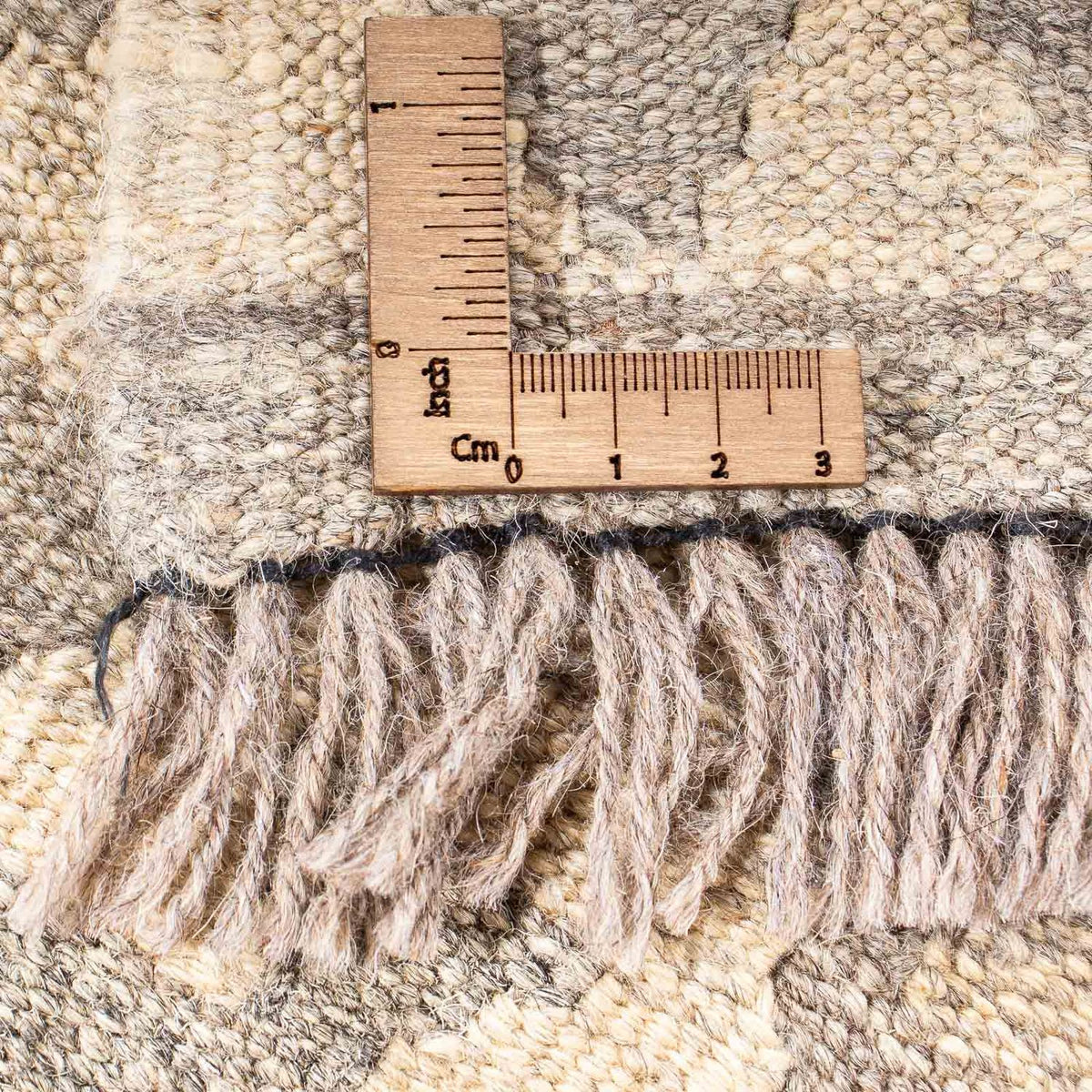 Kelim Rug - Splash - 210 x 154 cm - beige