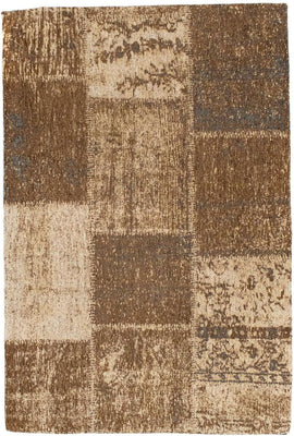 Patchwork Rug - 93 x 61 cm - multicolored