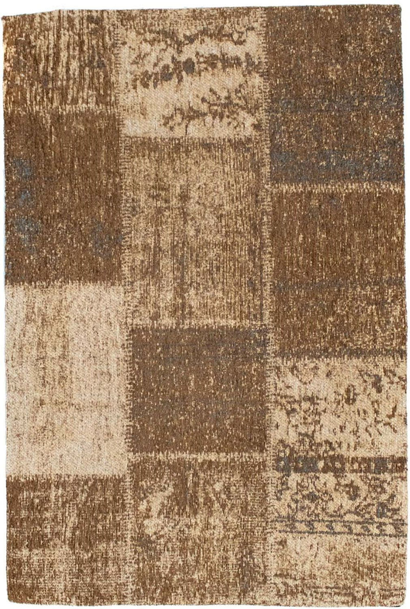 Patchwork Rug - 93 x 61 cm - multicolored