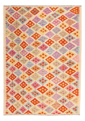 Kelim Rug - Splash - 168 x 125 cm - multicolored