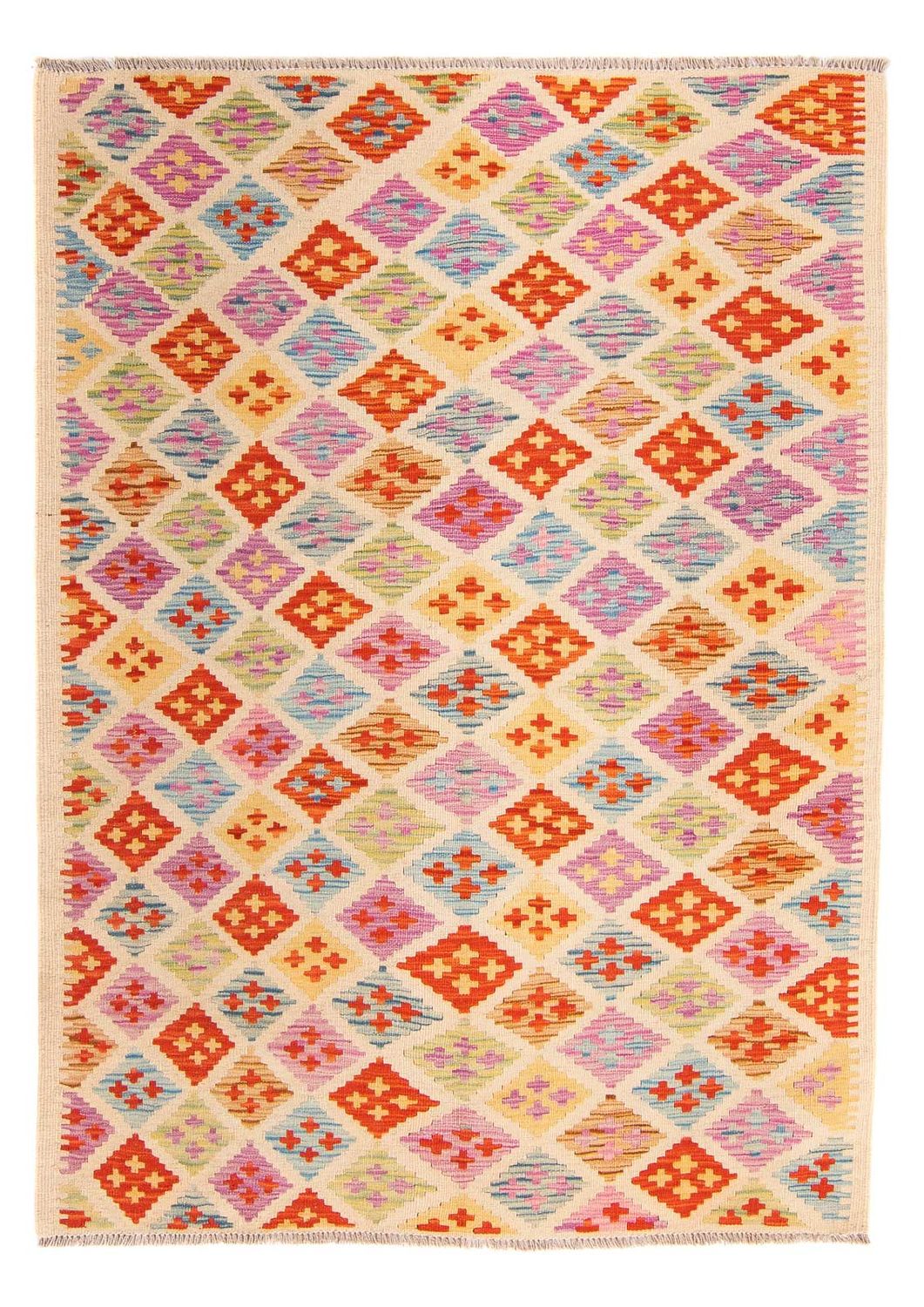 Kelim Rug - Splash - 168 x 125 cm - multicolored