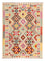 Kelim Rug - Splash - 204 x 154 cm - multicolored