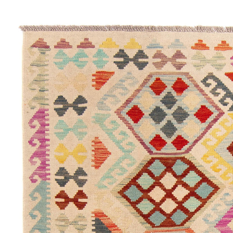 Kelim Rug - Splash - 204 x 154 cm - multicolored