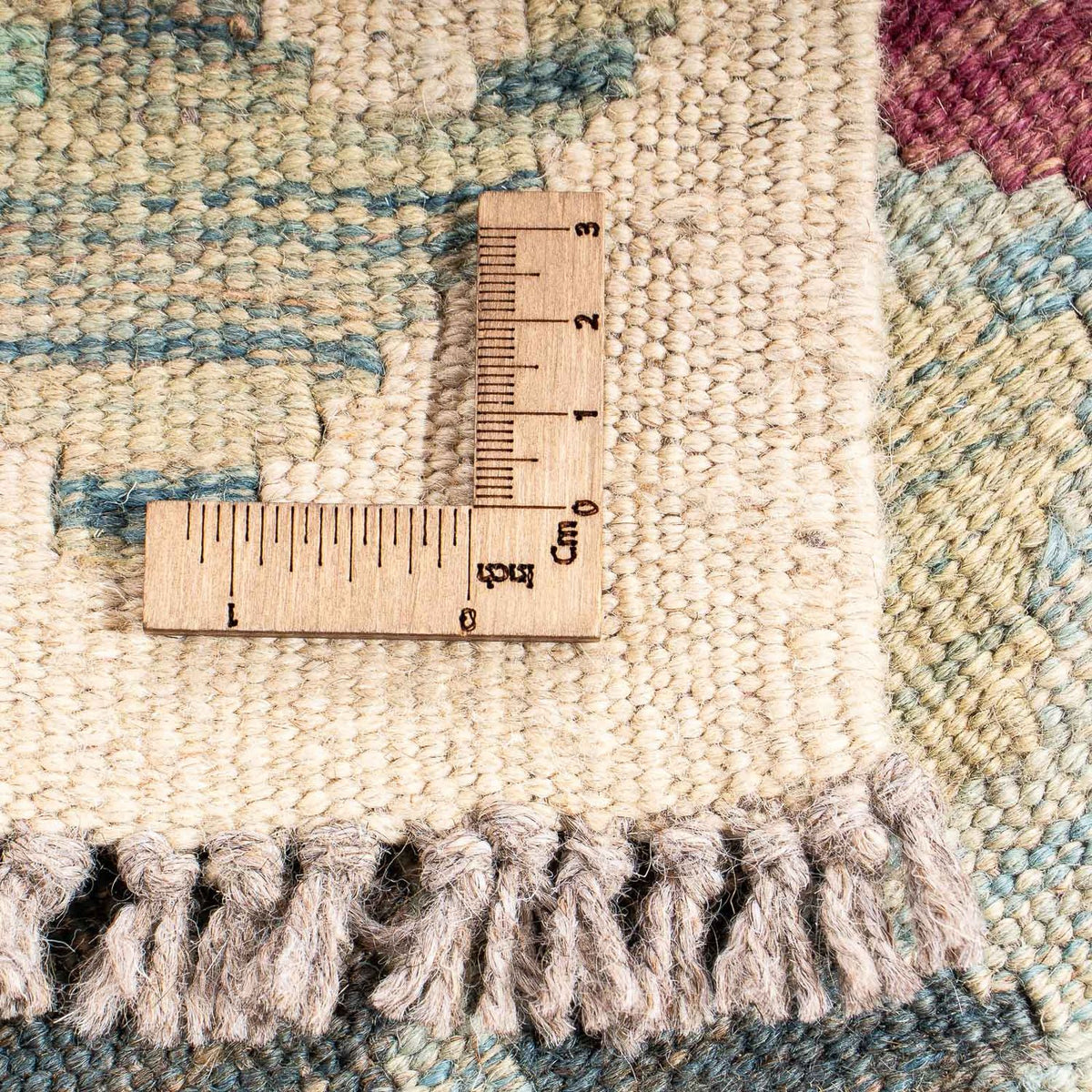 Kelim Rug - Splash - 204 x 154 cm - multicolored