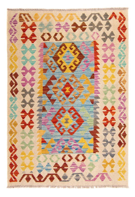 Kelim Rug - Splash - 146 x 100 cm - multicolored