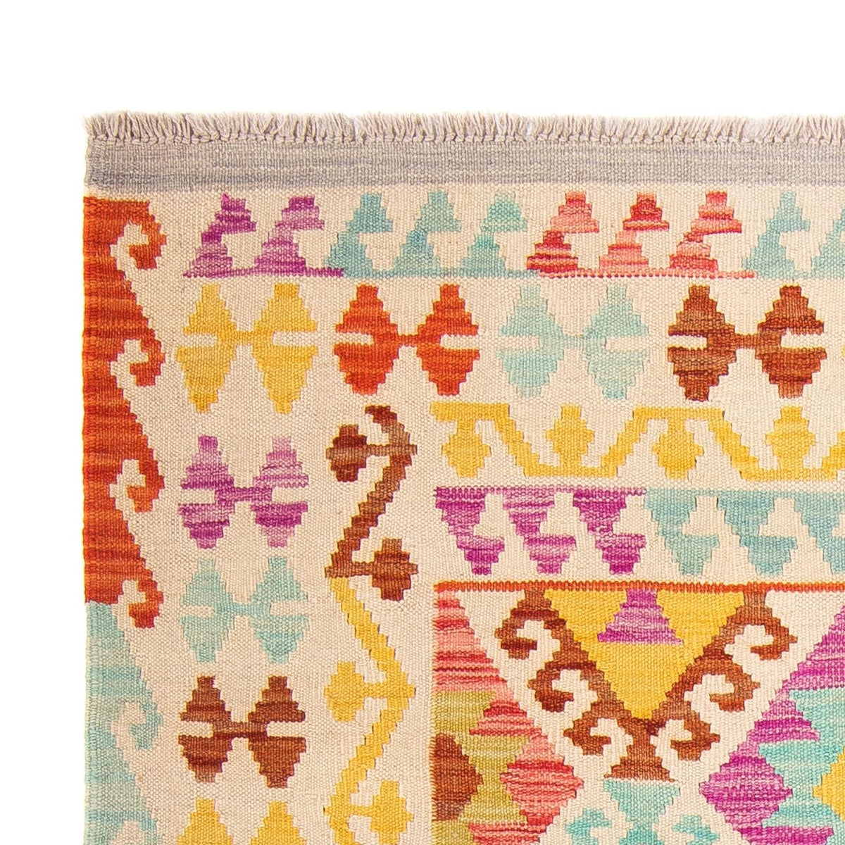 Kelim Rug - Splash - 178 x 123 cm - multicolored