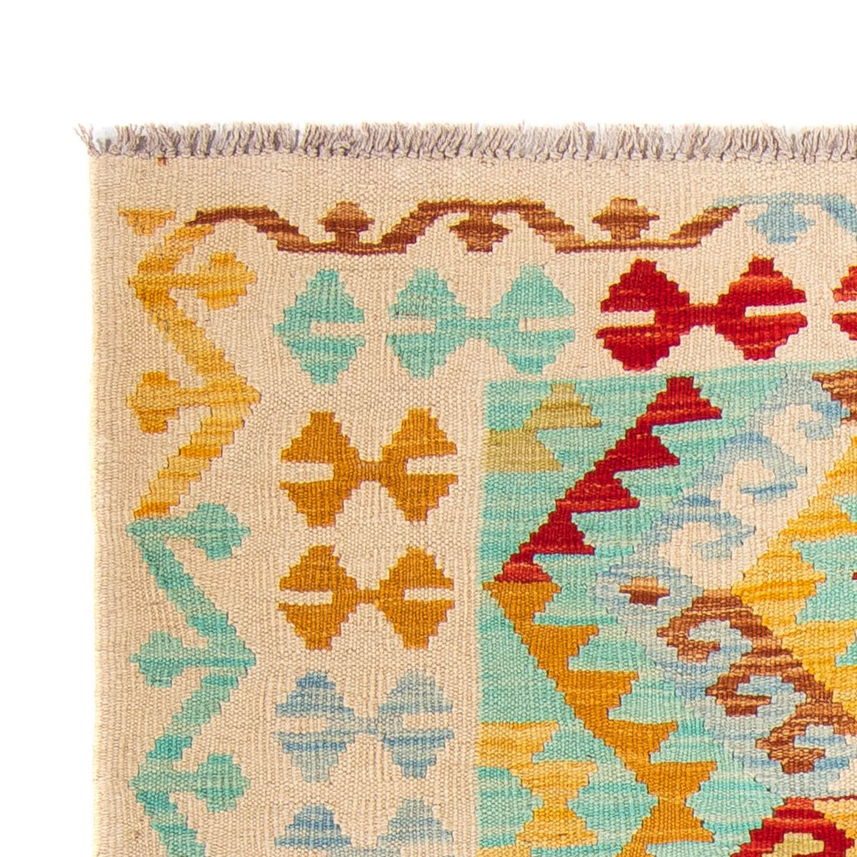 Kelim Rug - Splash - 152 x 101 cm - multicolored