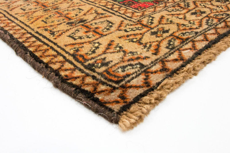 Turkaman Rug - 143 x 102 cm - green
