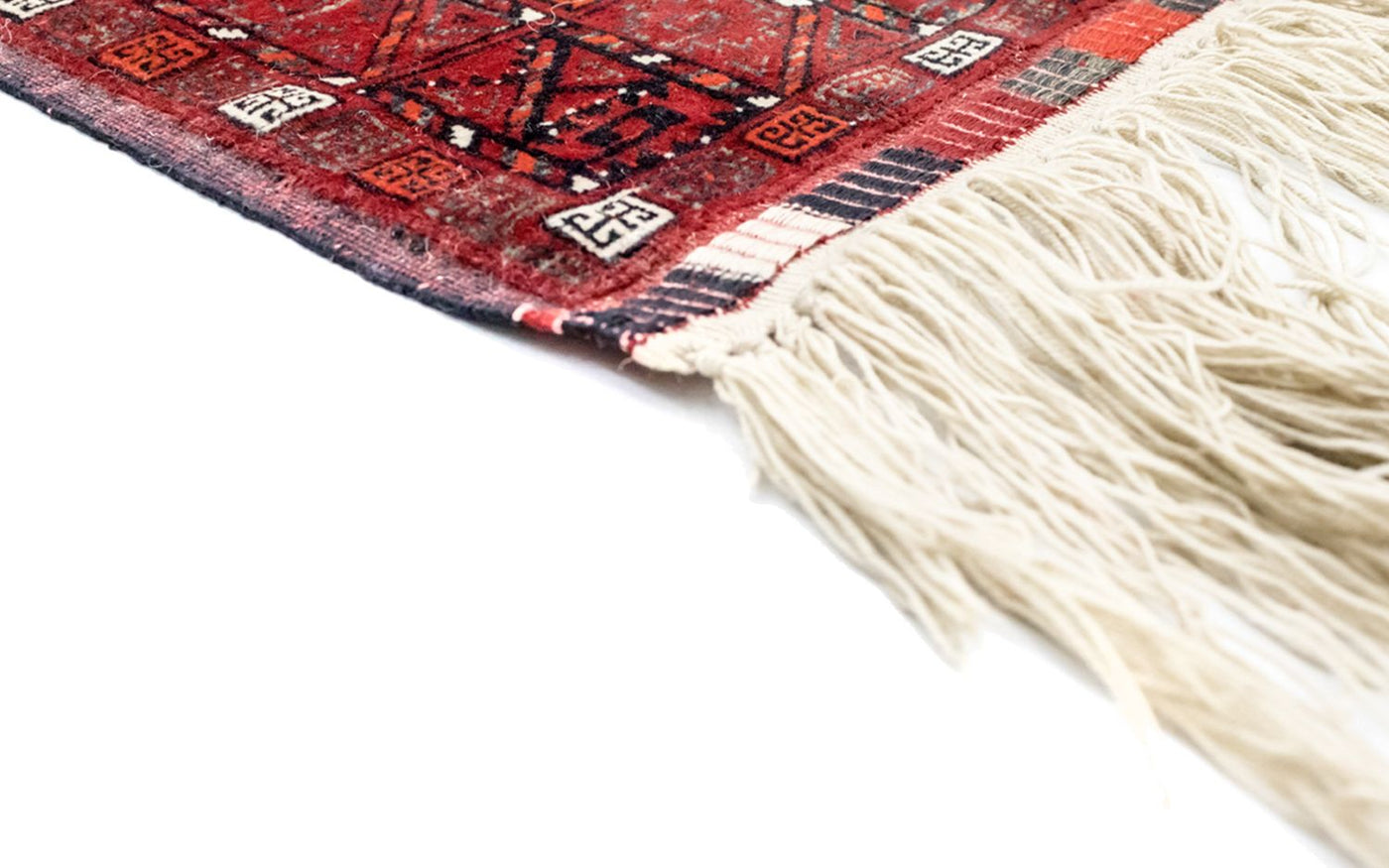 Afghan Rug - Bukhara - 225 x 172 cm - red