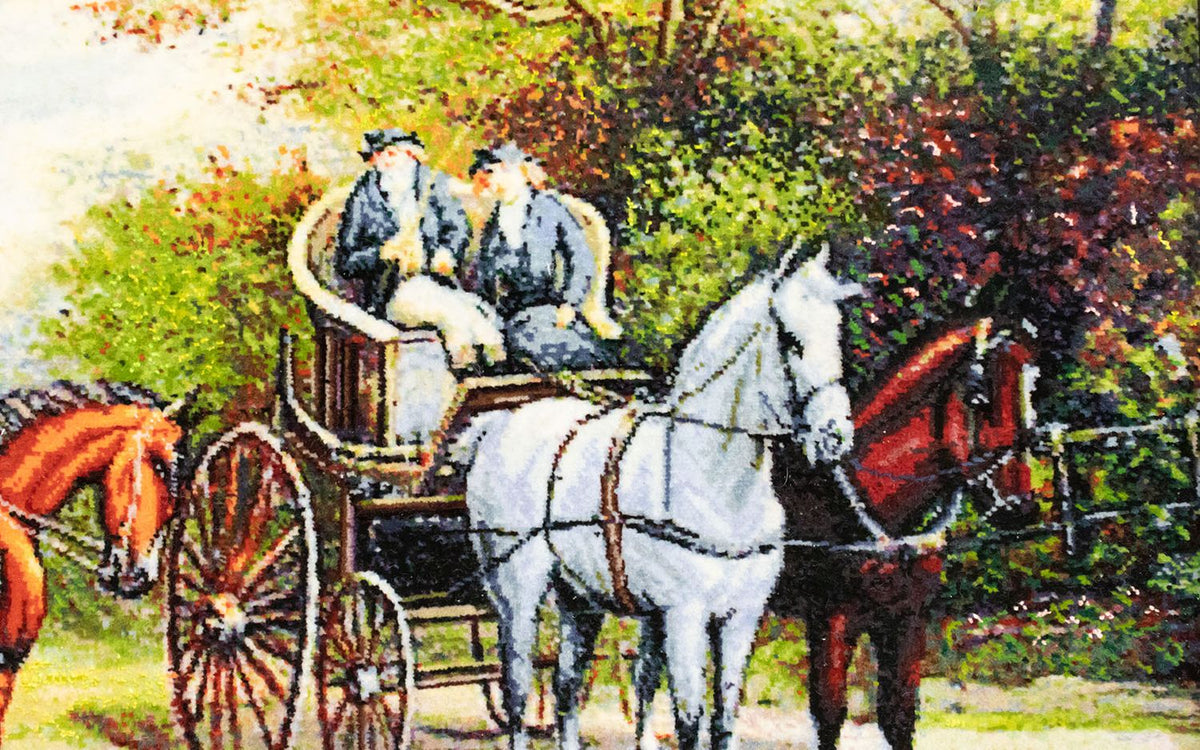 Tapestry square  - 98 x 78 cm