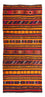 Runner Kelim Rug - Old - 340 x 170 cm - multicolored