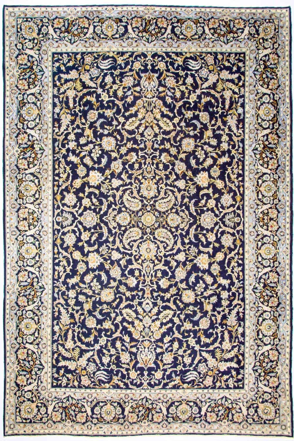 Perser Rug - Keshan - 380 x 288 cm - blue