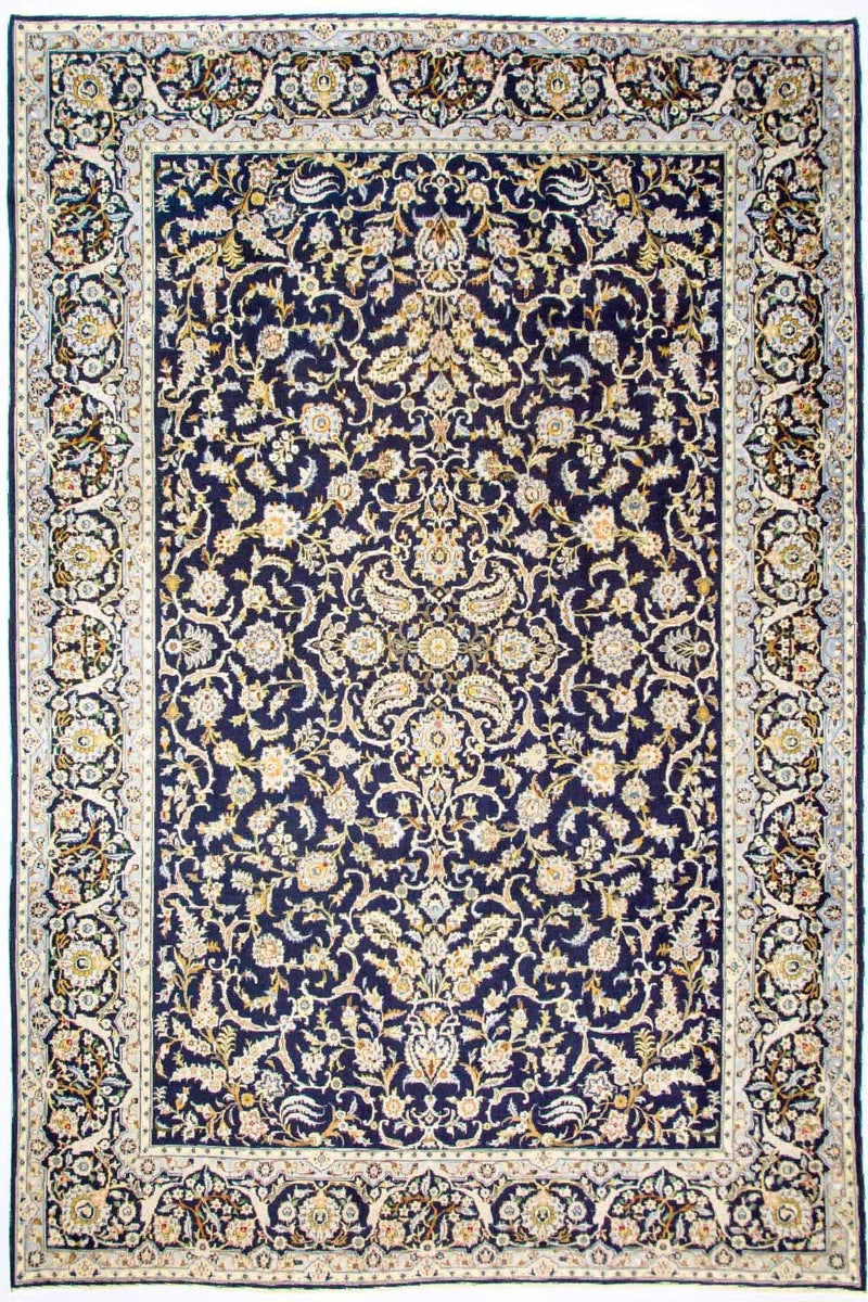 Perser Rug - Keshan - 380 x 288 cm - blue